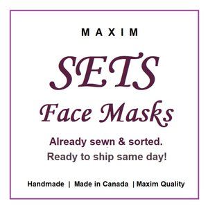READY sets of face masks